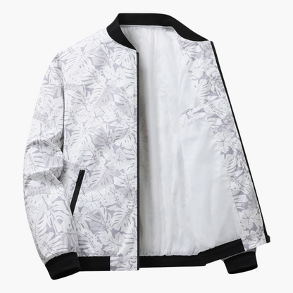 Elegante cazadora bomber para hombre