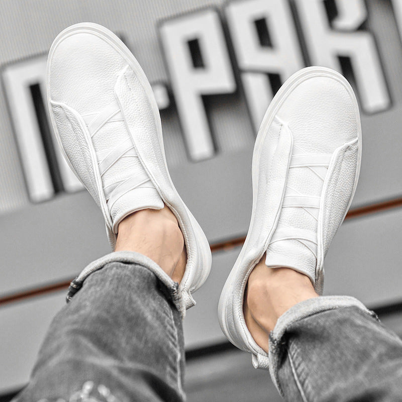 Elegantes zapatos de piel