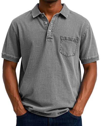 Polo vintage para hombre
