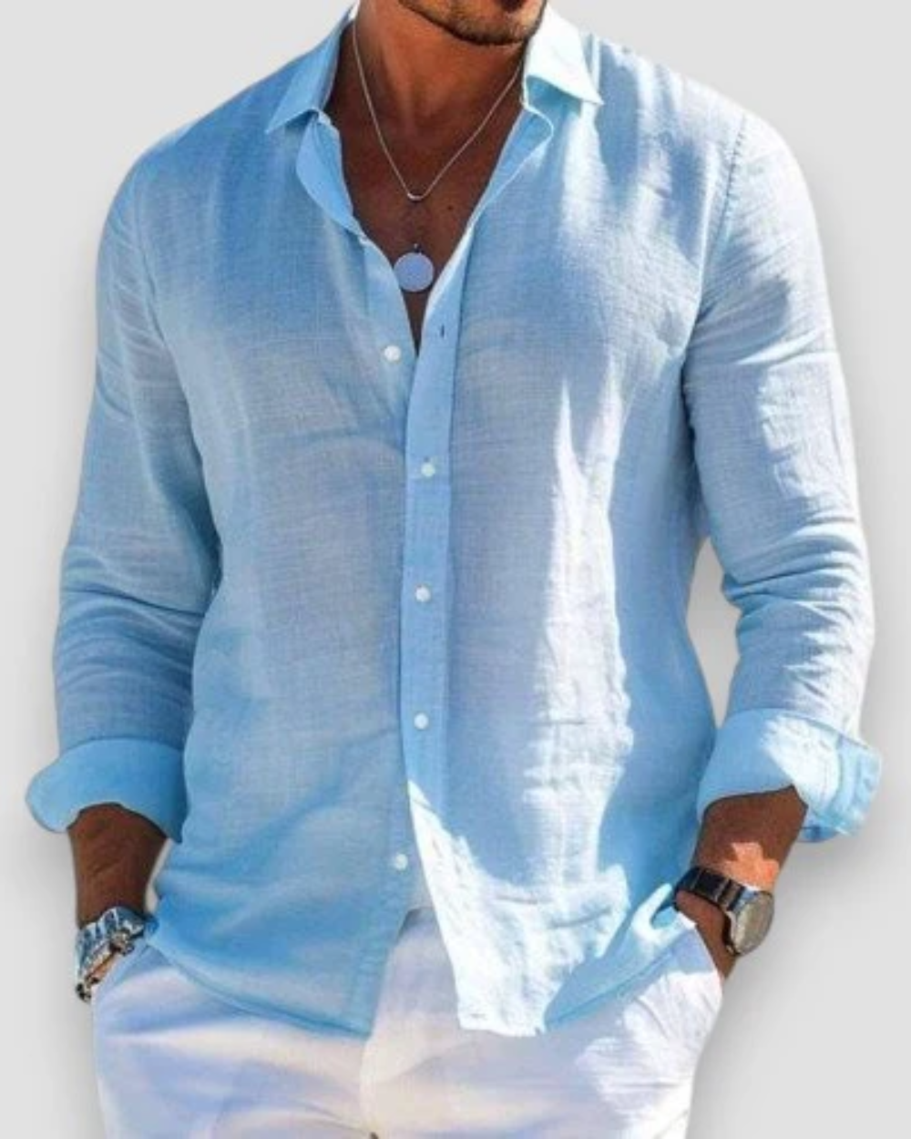 Camisa casual para hombre