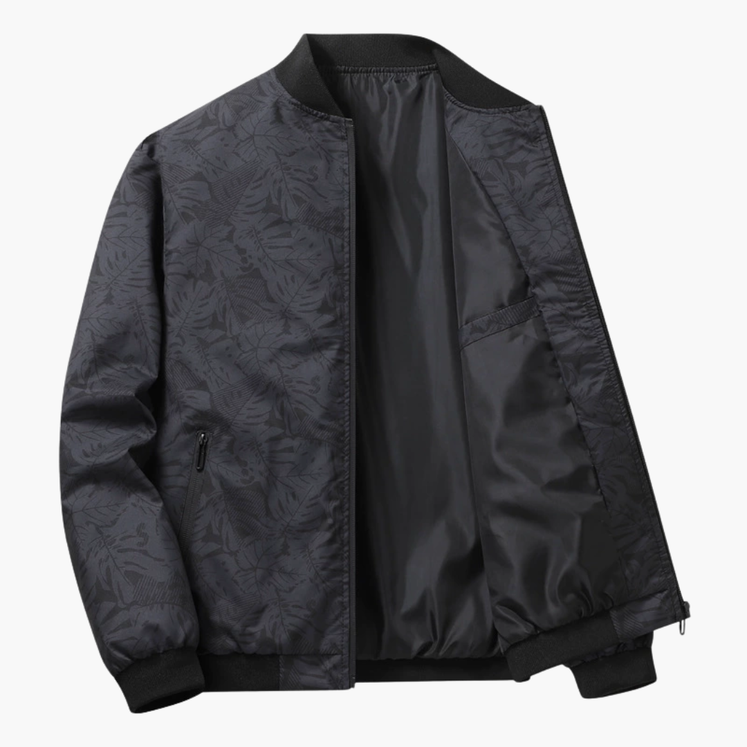 Elegante cazadora bomber para hombre
