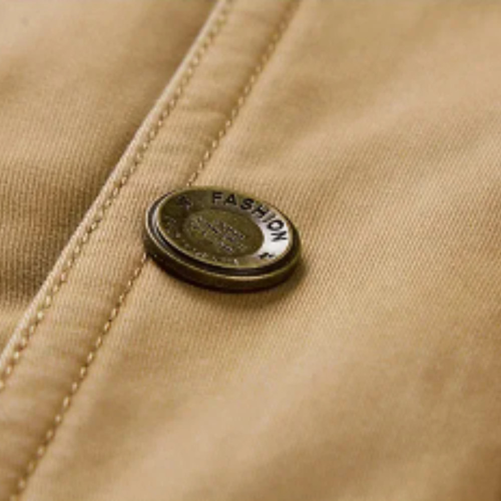 Elegante cazadora acolchada