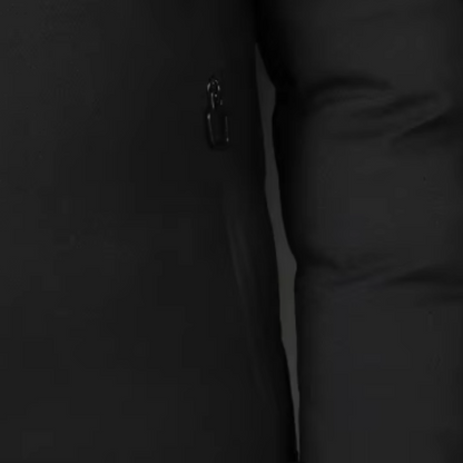 Elegante chaqueta larga para hombre