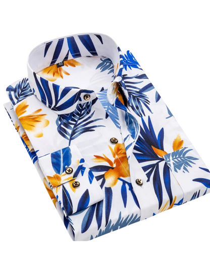 Givalli - Camisa estampado náutico