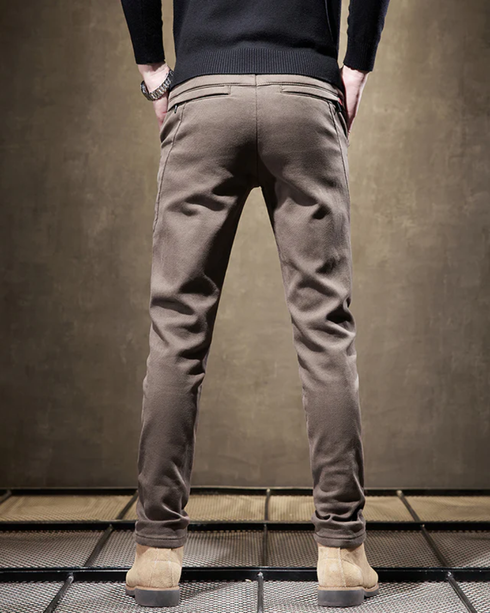 Pantalones casual slim fit