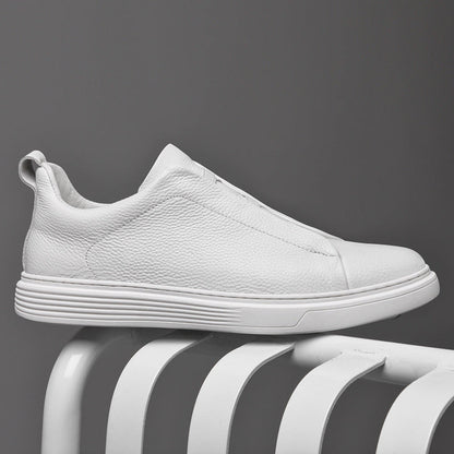 Elegantes zapatos de piel