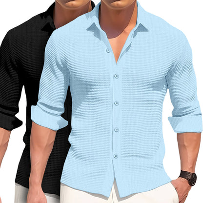 Camisa casual de algodón