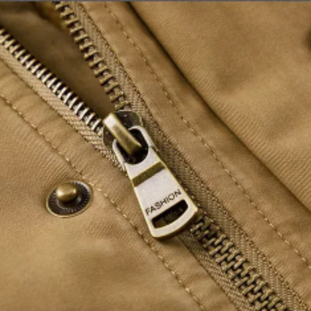 Elegante cazadora acolchada