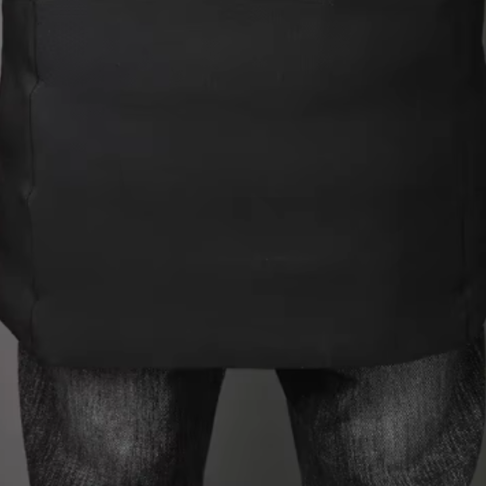 Elegante chaqueta larga para hombre