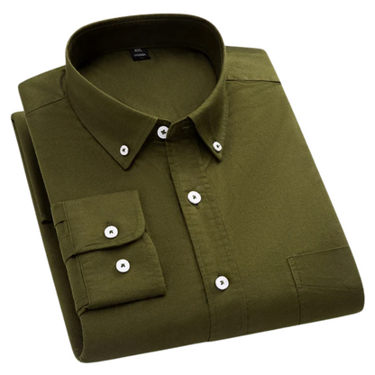 Camisa clásica de algodón