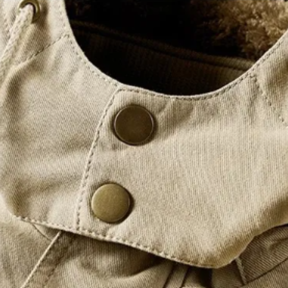 Elegante chaqueta de invierno acolchada Premium