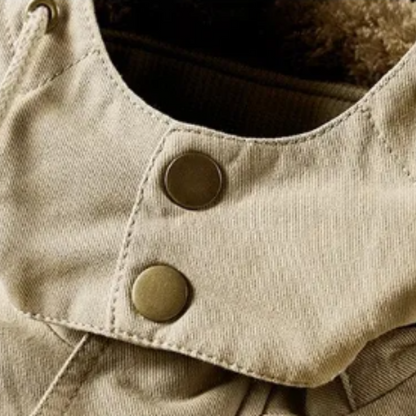 Elegante chaqueta de invierno acolchada Premium