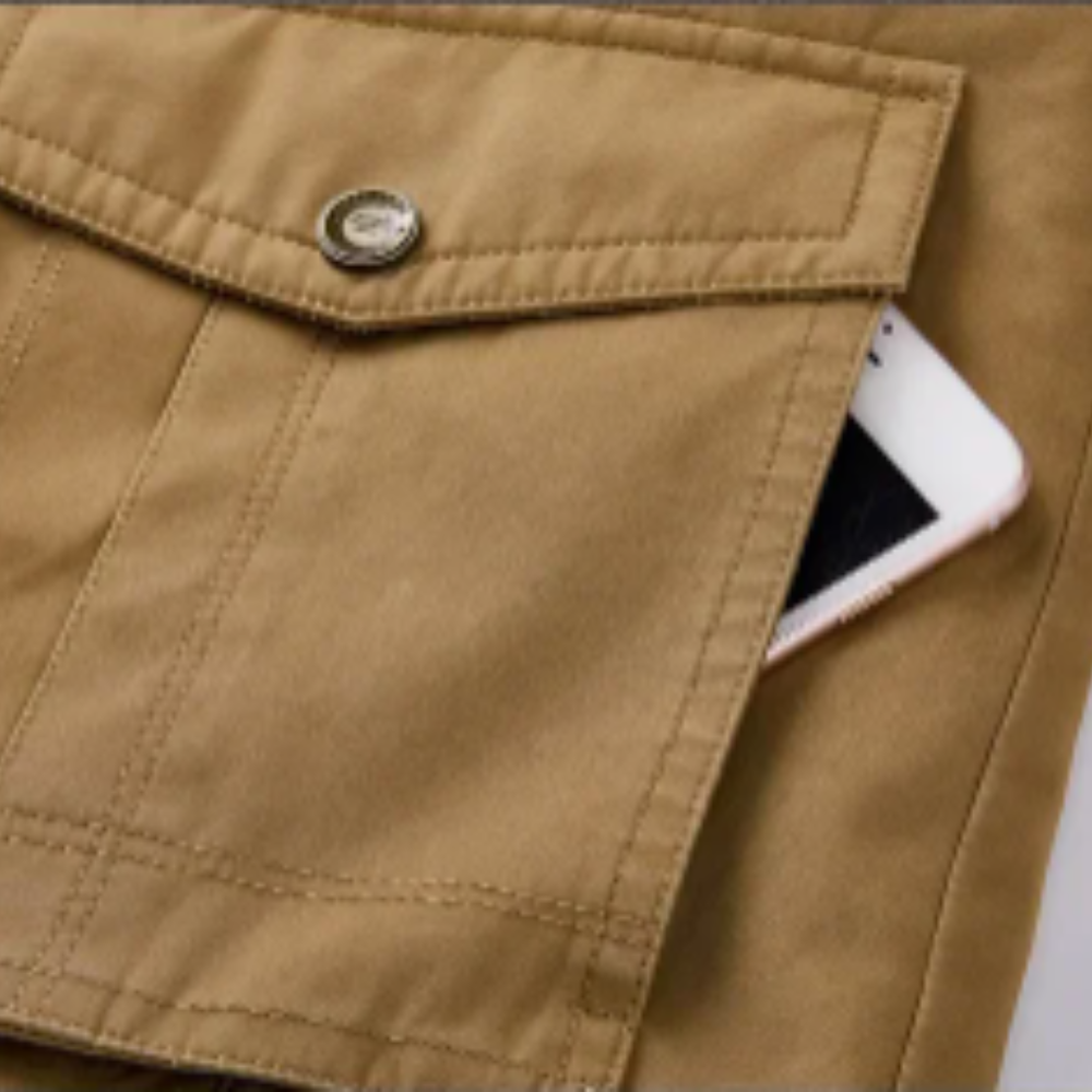 Elegante cazadora acolchada