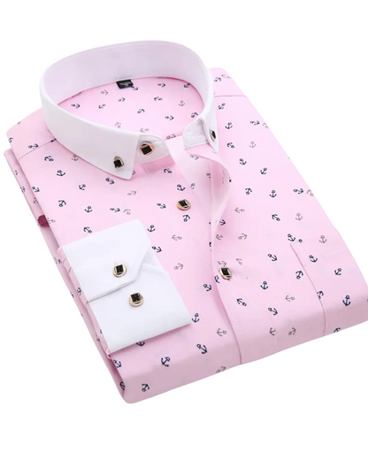 Givalli - Camisa estampado náutico