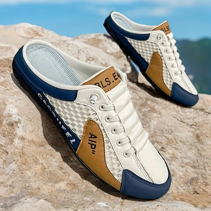 Elegantes sandalias sin cordones