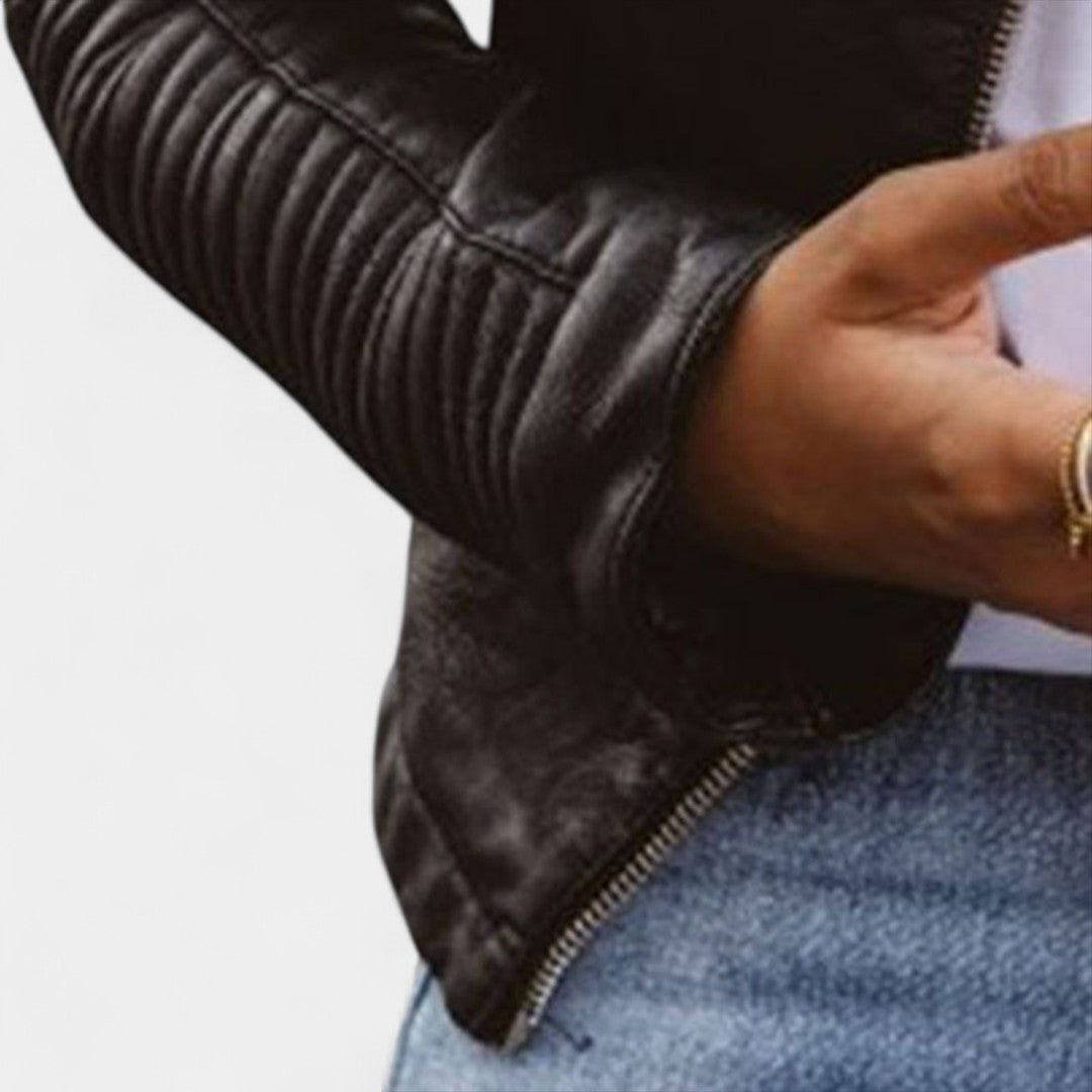 Flavia | Chaqueta de Piel Sofisticada