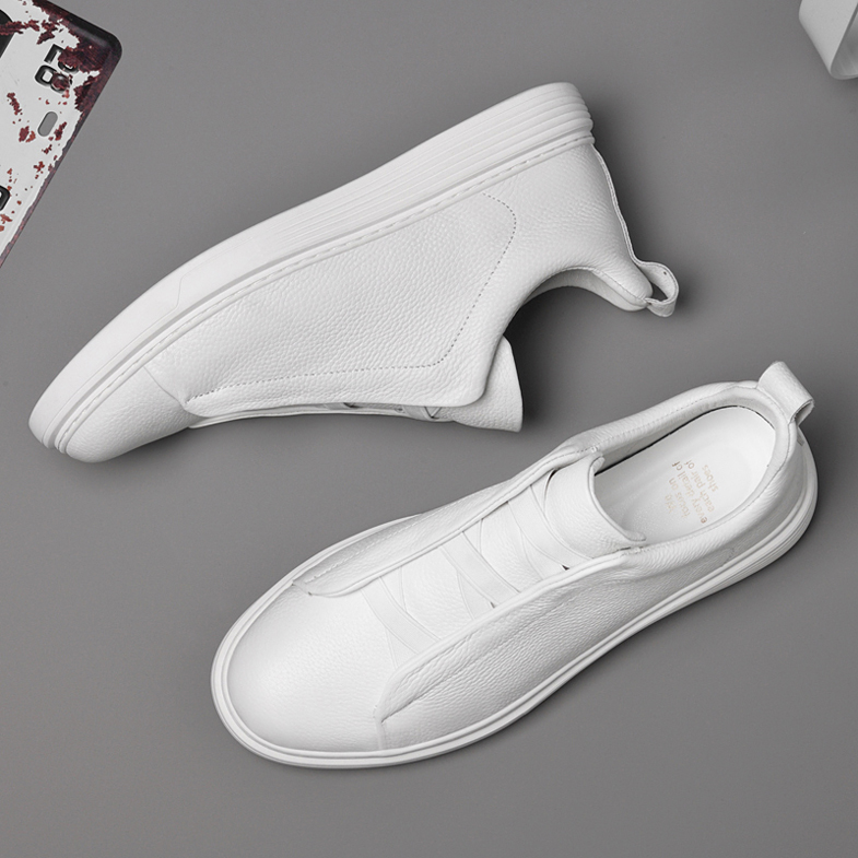 Elegantes zapatos de piel