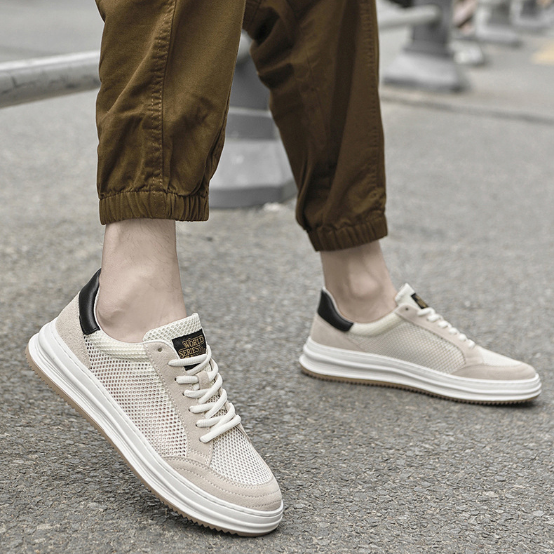 Elegantes zapatillas de malla