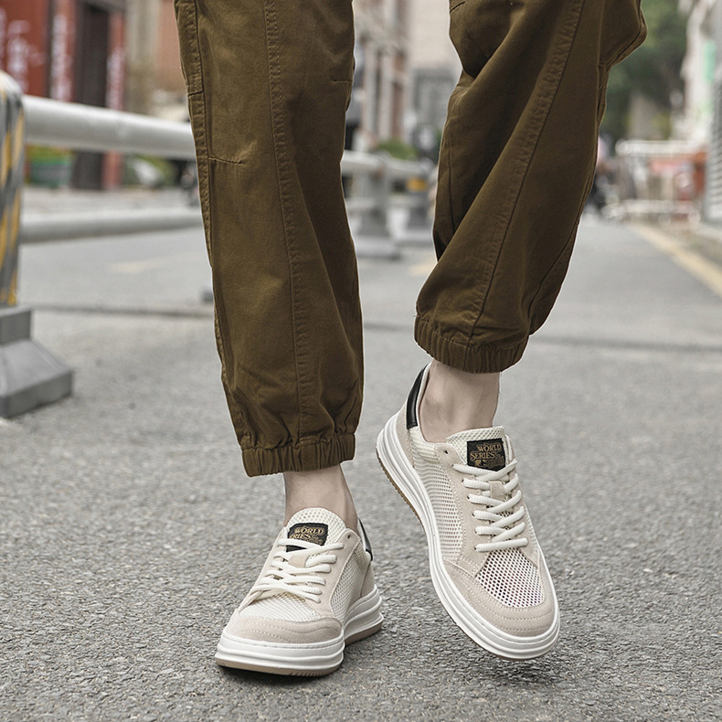 Elegantes zapatillas de malla