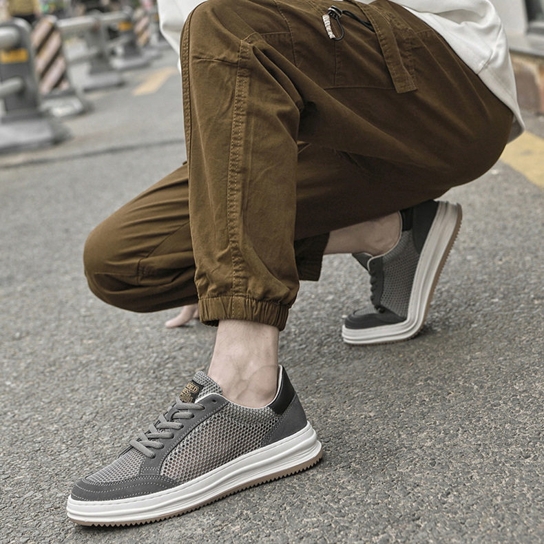 Elegantes zapatillas de malla