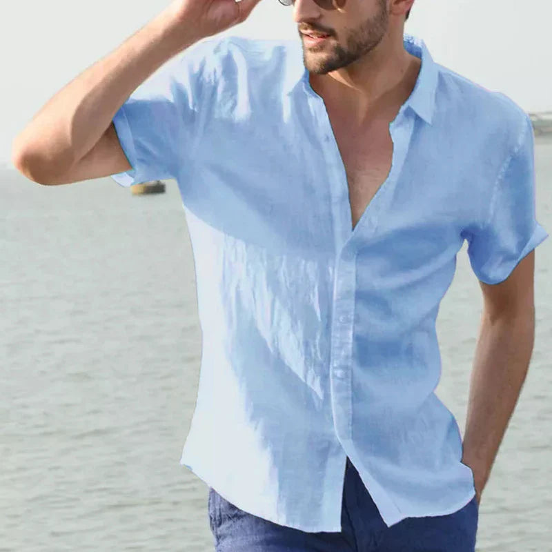 Elegante camisa de verano