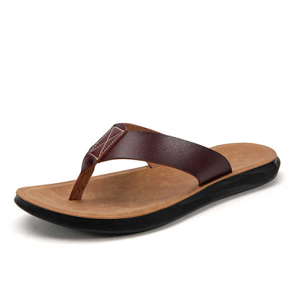 Sandalias casuales de piel