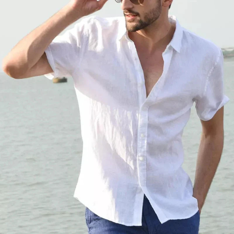Elegante camisa de verano