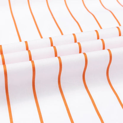 Elegante camisa de algodón a rayas