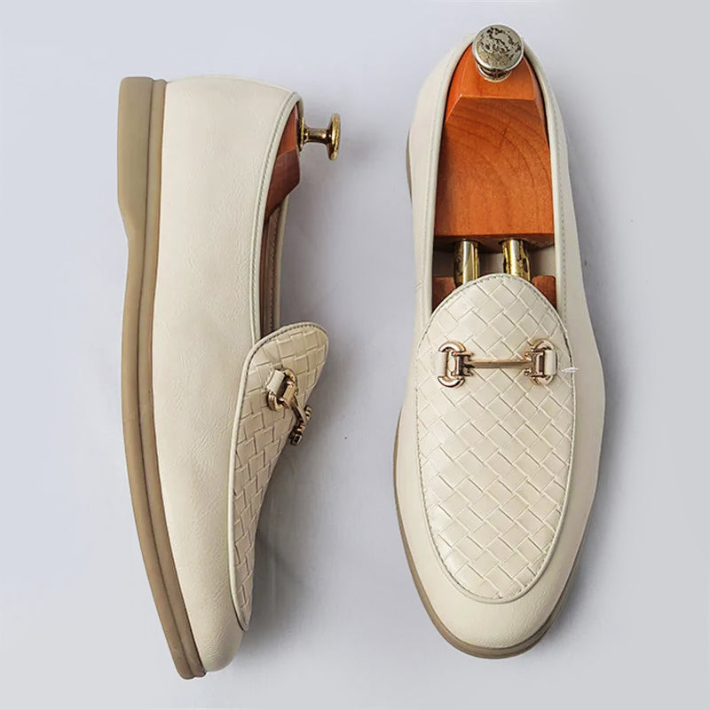 Mocasines de piel para hombre Chic