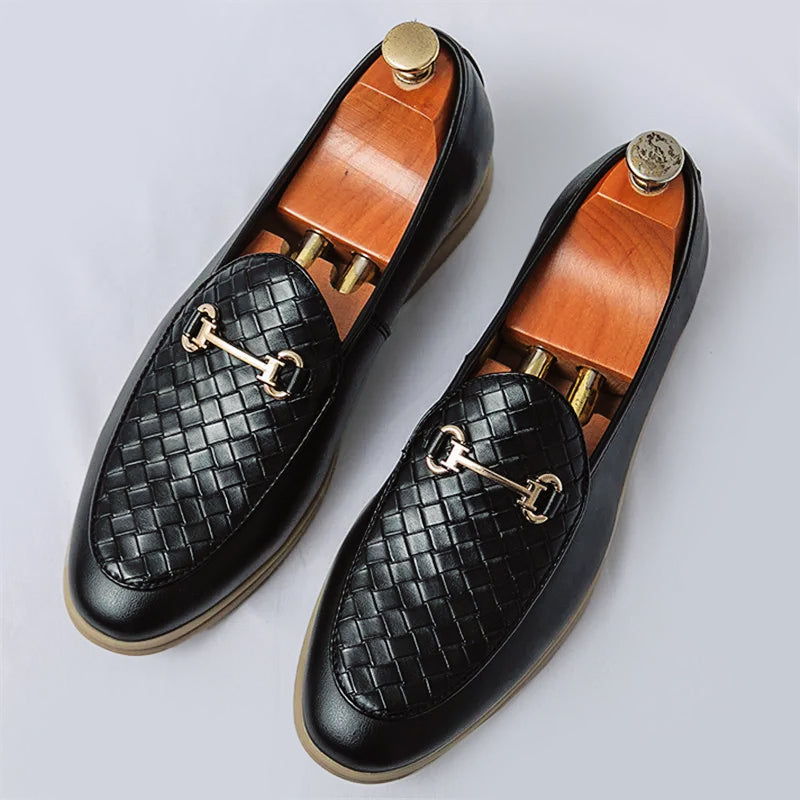 Mocasines de piel para hombre Chic