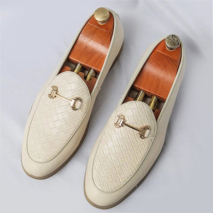 Mocasines de piel para hombre Chic
