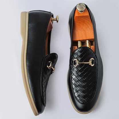 Mocasines de piel para hombre Chic