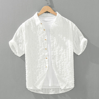 Camisa casual con textura