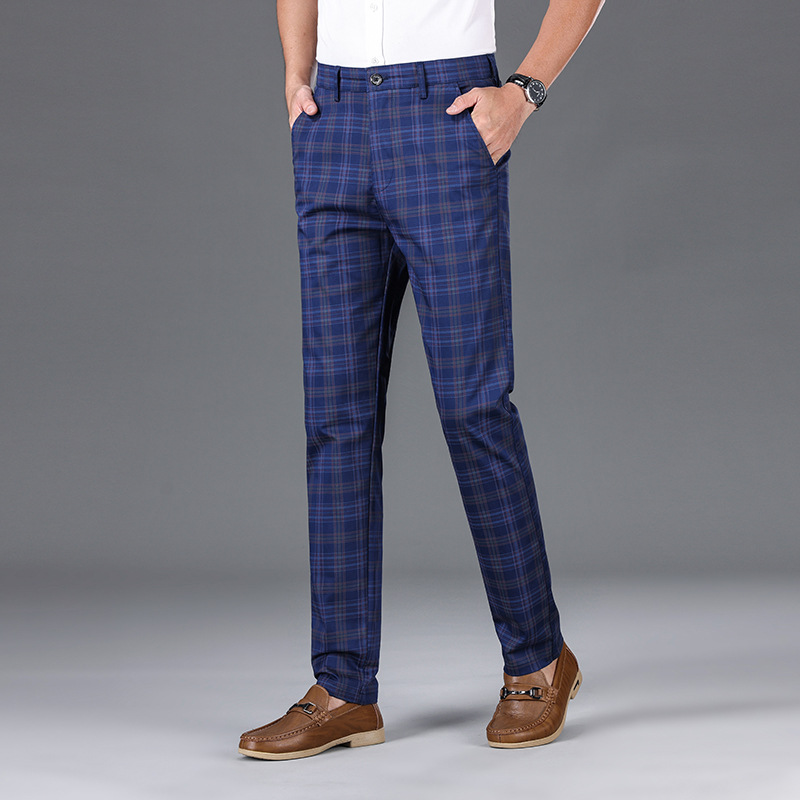 Pantalones de cuadros Business