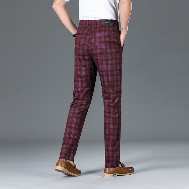 Pantalones de cuadros Business