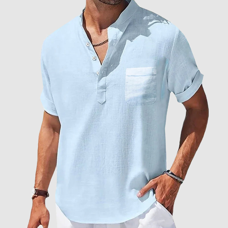 Elegante camisa de verano