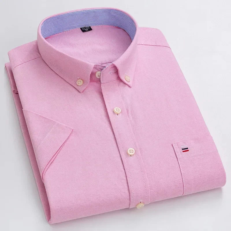 Givalli - Camisa elegante de algodón para hombre