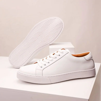 Zapatillas de piel auténtica