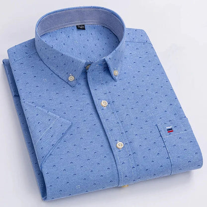 Givalli - Camisa elegante de algodón para hombre