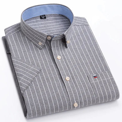 Givalli - Camisa elegante de algodón para hombre