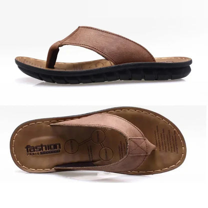 Sandalias de piel para hombre
