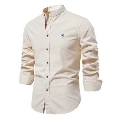 Elegante camisa de lino