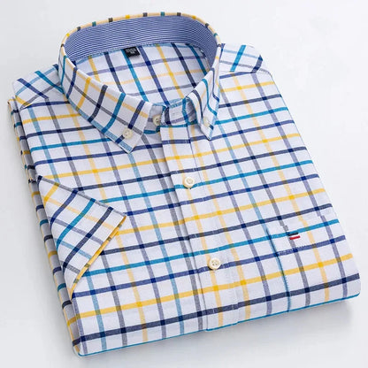 Givalli - Camisa elegante de algodón para hombre