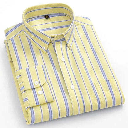 Givalli - Camisa Oxford de algodón