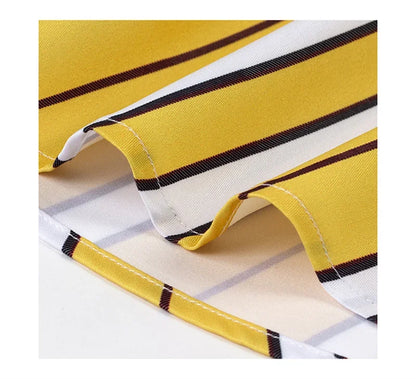 Givalli - Camisa casual a rayas para hombre