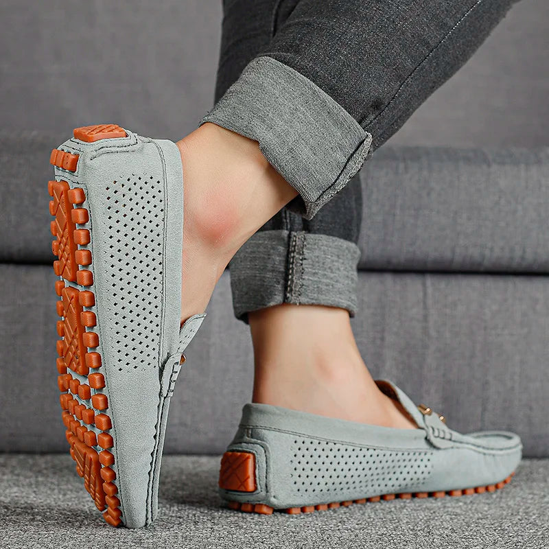 Mocasines transpirables