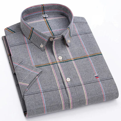 Givalli - Camisa elegante de algodón para hombre