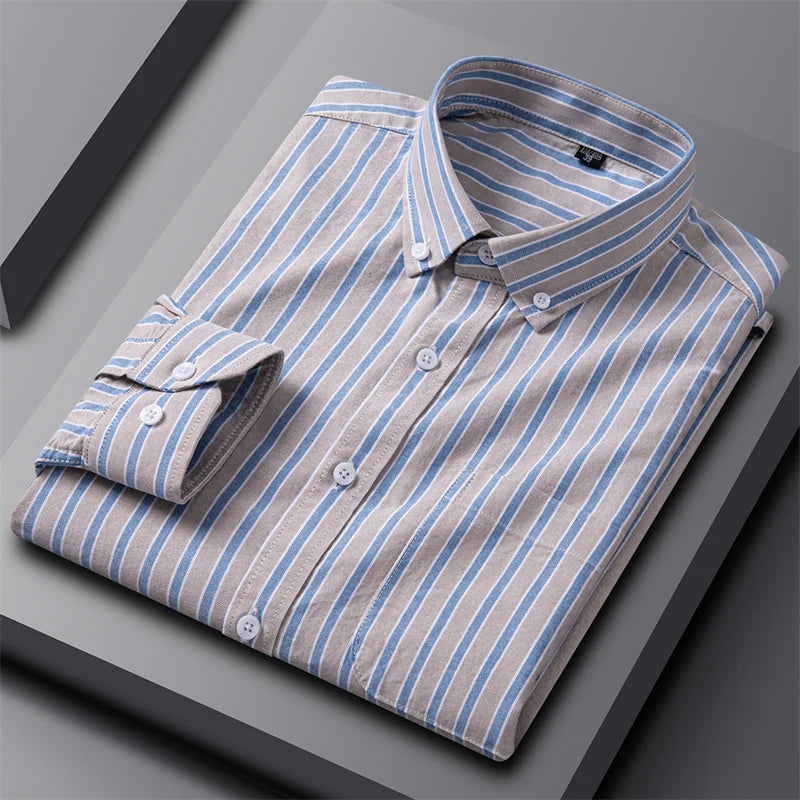 Givalli - Camisa Oxford Chic Hombre