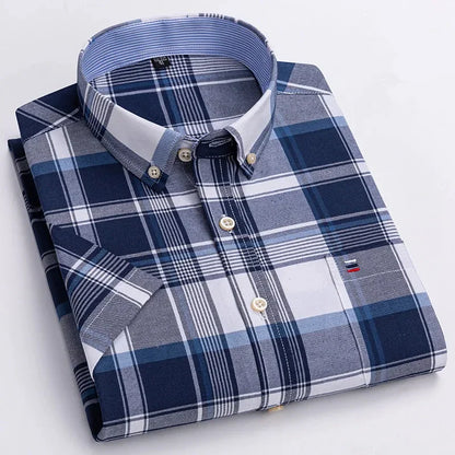Givalli - Camisa elegante de algodón para hombre