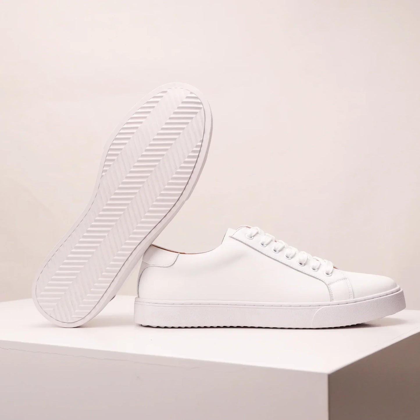 Zapatillas de piel auténtica